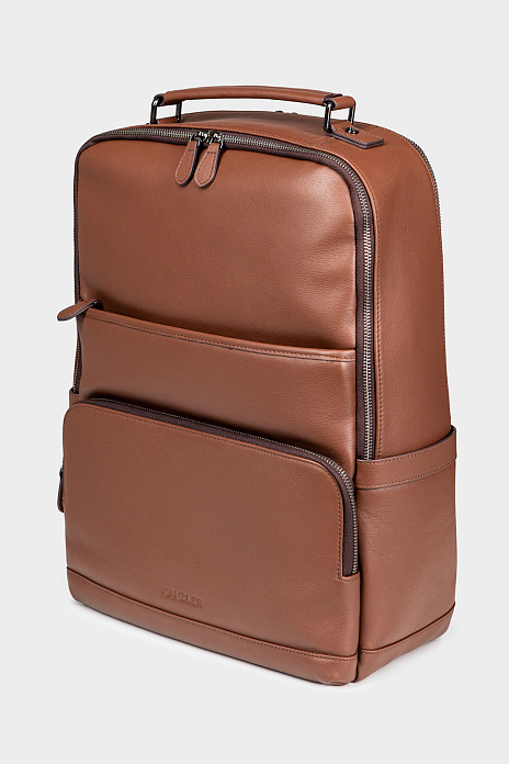 Рюкзак из натуральной кожи, цвет Коричневый