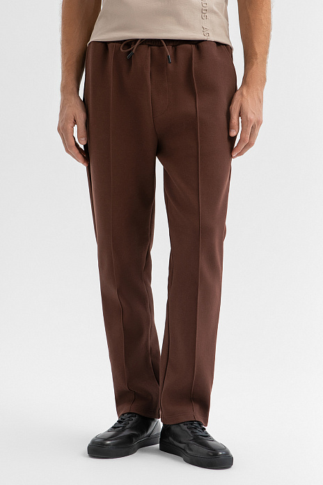 Брюки спортивные, цвет Коричневый