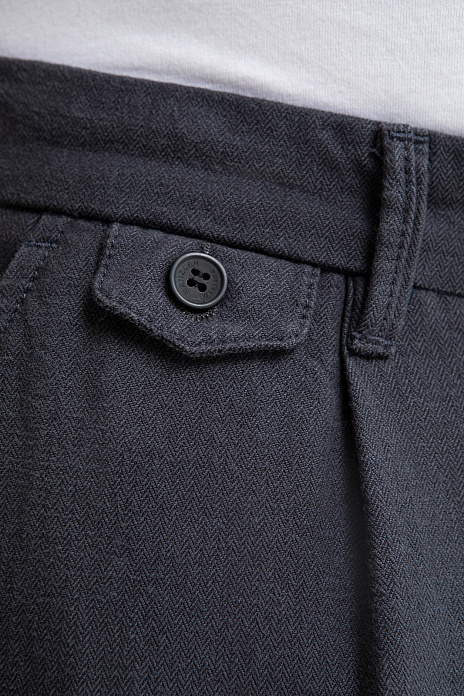 Брюки из хлопка, цвет Серый