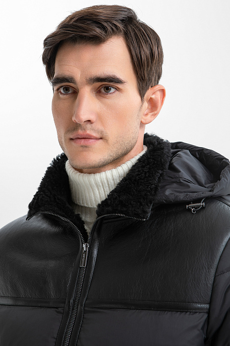 Пуховик, лимитированная коллекция, цвет Черный