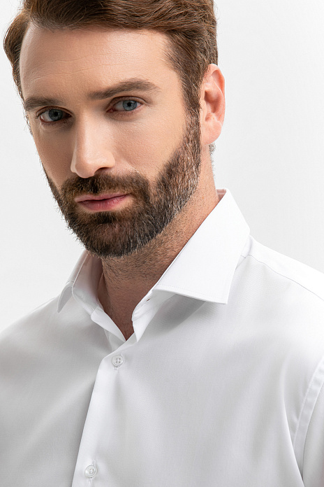 Сорочка из хлопка, легкая в уходе, цвет Белый