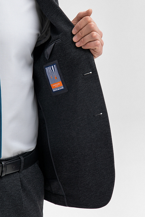 Пиджак однобортный, цвет Серый