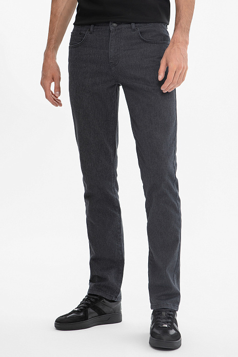 Джинсы, цвет Серый темный