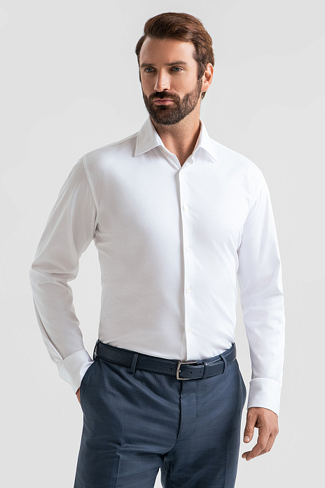 Сорочка из трикотажной ткани, цвет Белый