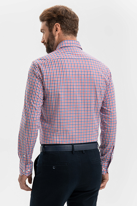 Сорочка из хлопка, цвет Красный