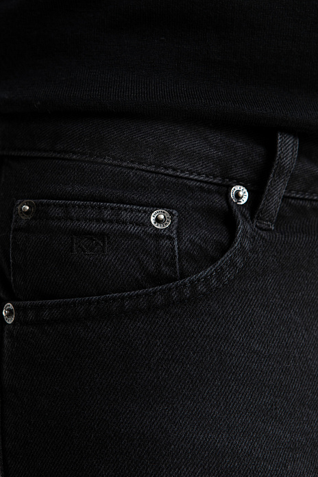 Джинсы прямого силуэта, цвет Графит