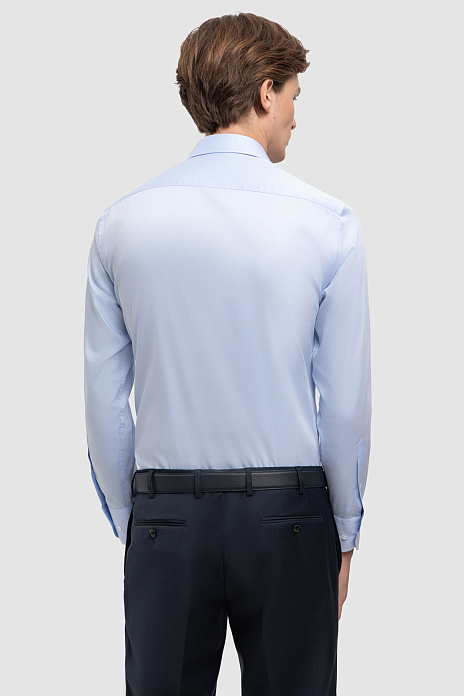 Сорочка из хлопка, легкая в уходе, цвет Голубой