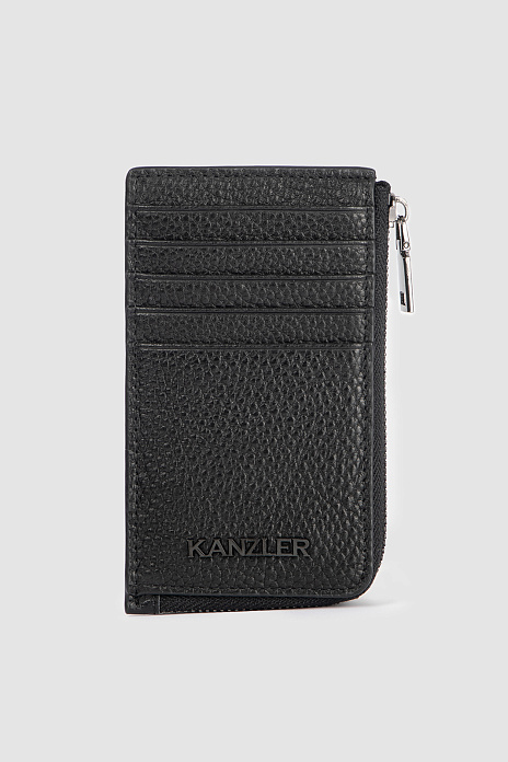 Кошелек из натуральной кожи, цвет Черный