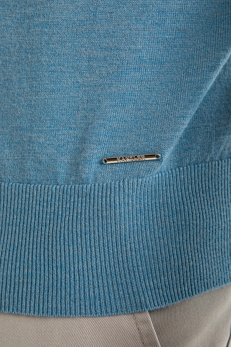 Джемпер из шерсти и кашемира, цвет Голубой