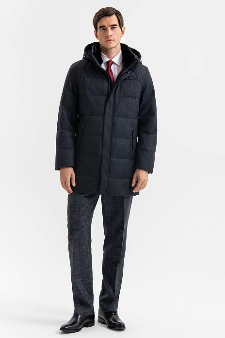 Куртка с водоотталкивающей обработкой, цвет Серый темный