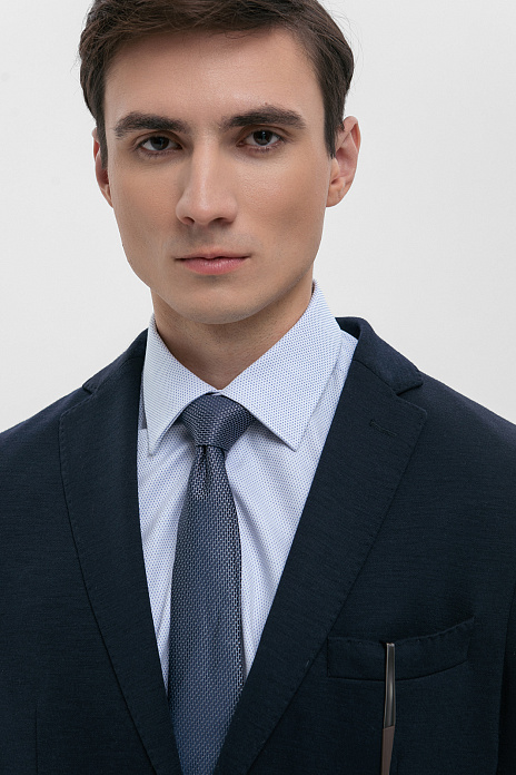 Пиджак из шерсти, лимитированная коллекция, цвет Синий темный