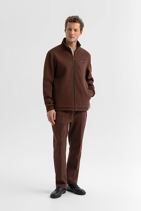 Брюки спортивные, цвет Коричневый