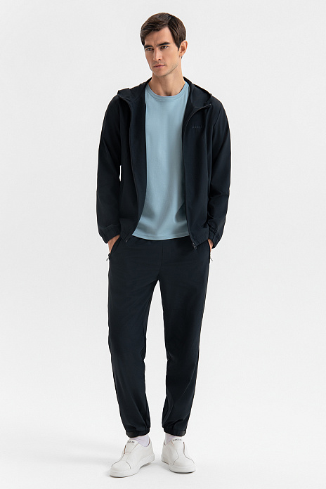 Брюки спортивные из ткани повышенной прочности, цвет Черный