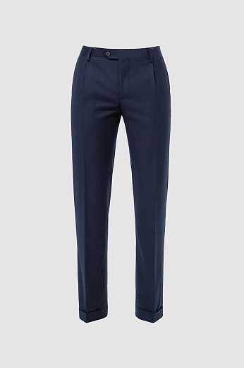 Брюки из шерсти и кашемира с водоотталкивающей обработкой, лимитированная коллекция