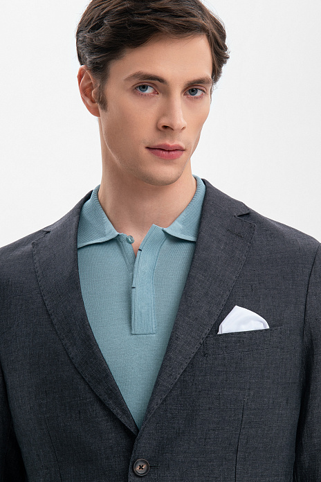 Пиджак изо льна, лимитированная коллекция, цвет Черный