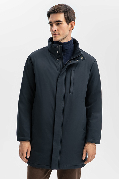 Куртка с водоотталкивающей обработкой, цвет Синий темный