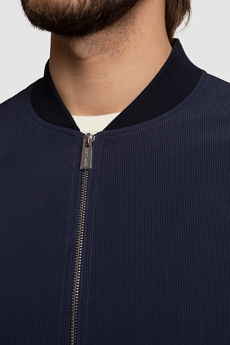 Бомбер, цвет Синий