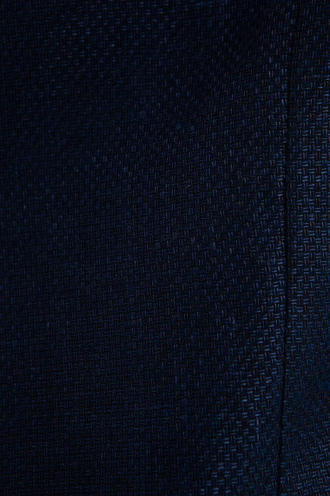 Пиджак изо льна и хлопка, цвет Синий темный