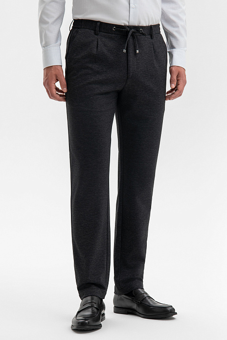 Брюки на кулиске, цвет Серый