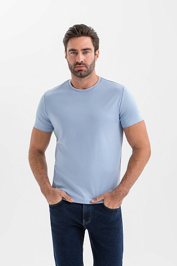 Футболка из мерсеризованного хлопка
