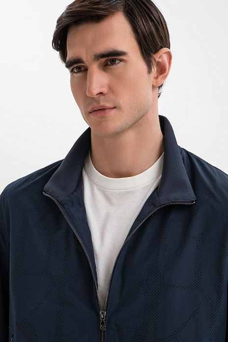 Бомбер, цвет Синий темный